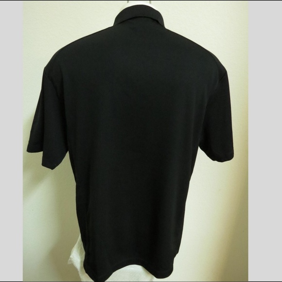 Large Black Nike Philadelphia Eagles Mens 84A Polo - Picture 5 of 8